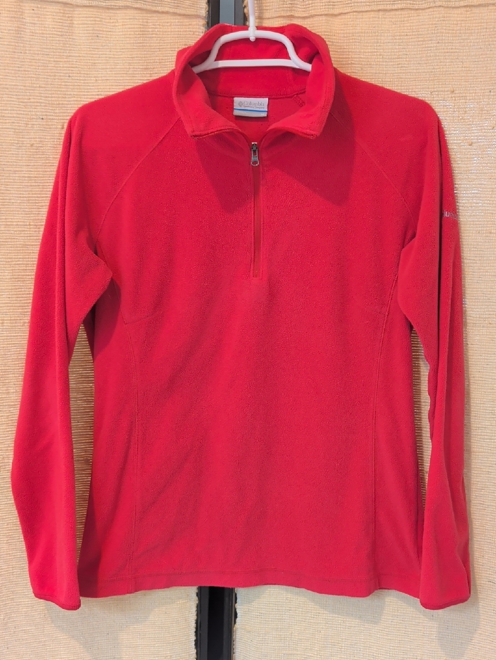 Columbia Bright Pink Polar Fleece Quarter-Zip